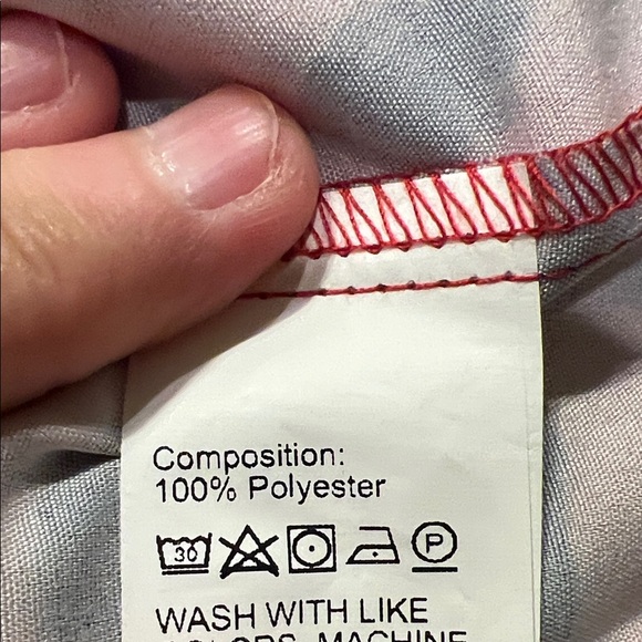 SHEIN Pink and Black Striped Blouse - Picture 7 of 8